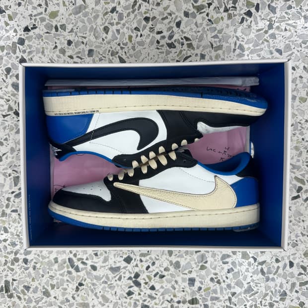 [280] 조던1 스캇 프라그먼트 로우