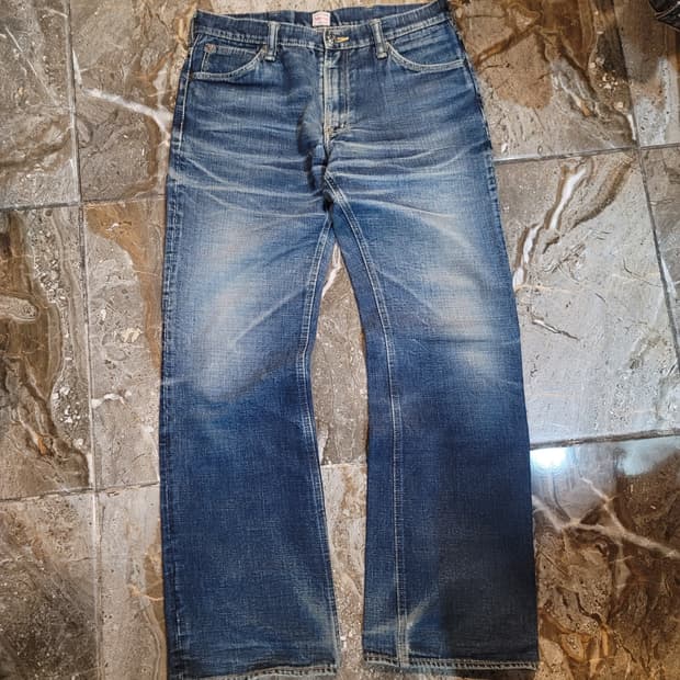 사무라이진 멋진 하드워싱 부츠컷 (헤비온즈)