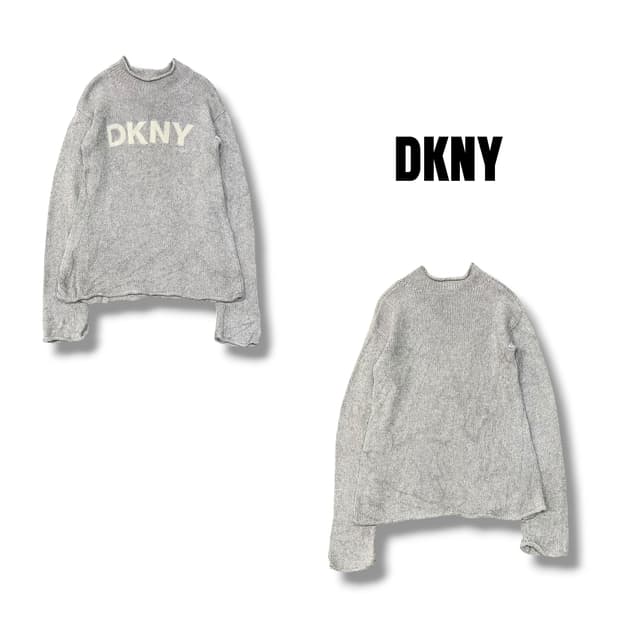  dkny 진스 로고 니트 y14088