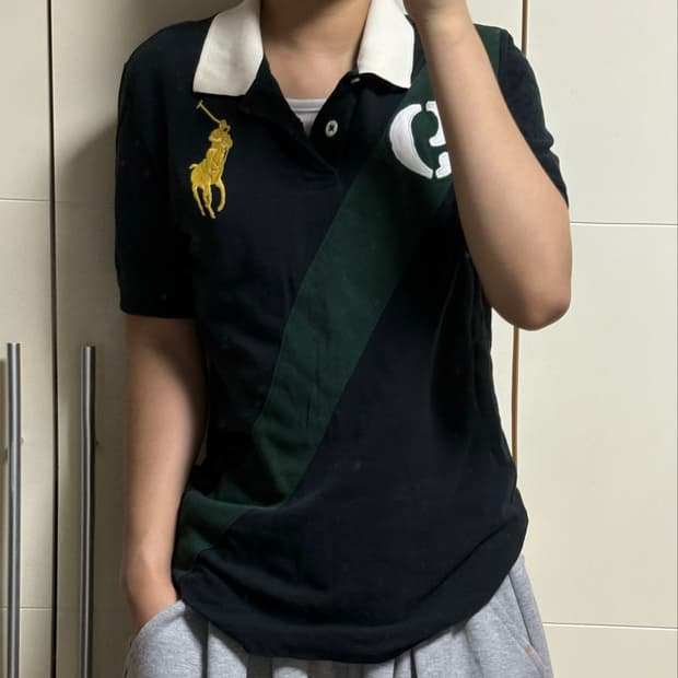폴로 랄프로렌 빅포니 딥그린 반팔티