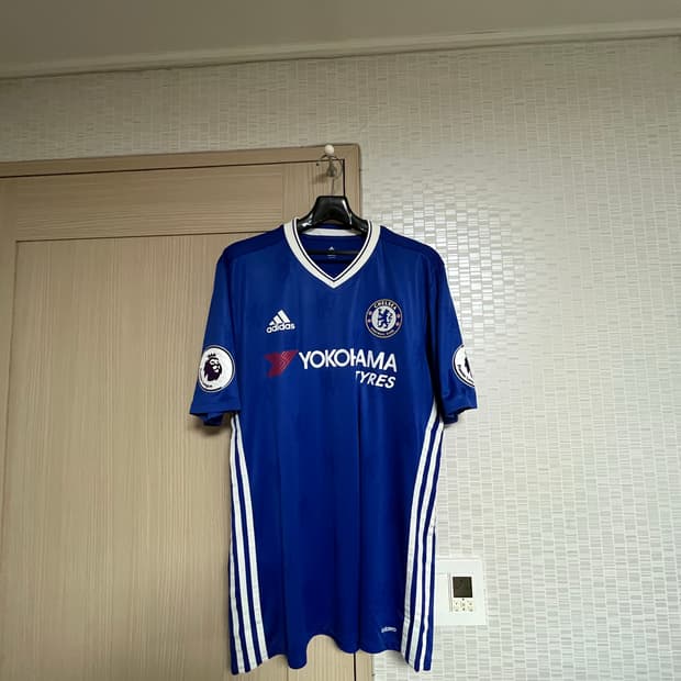 [L] 첼시 16-17 홈 유니폼 어센틱 아자르 마킹