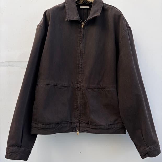 피어오브갓 8th 풀 집업 데님 트러커 자켓 점퍼 베이지 FOG 