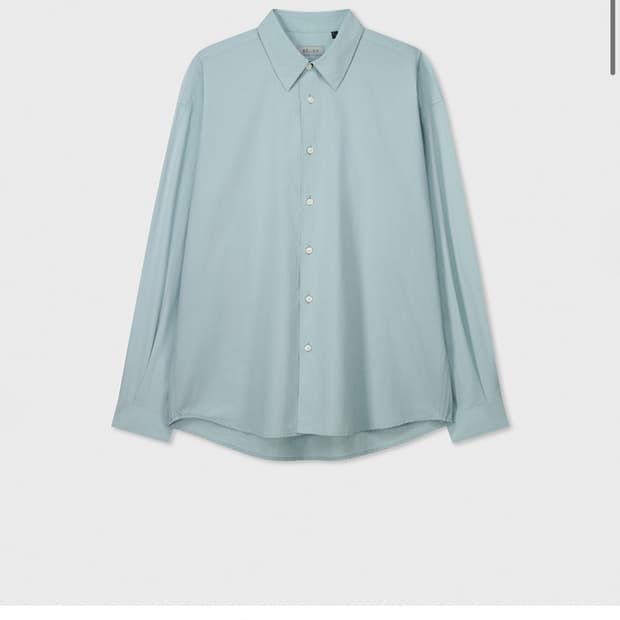 Belier x 마이라이브러리 시티 아워 셔츠 페일 블루