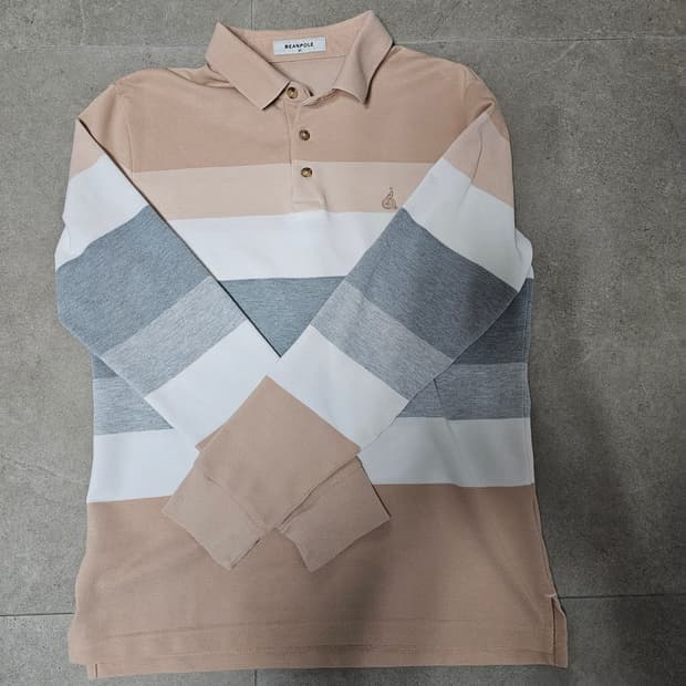 빈폴 스트라이프 긴팔 셔츠 95