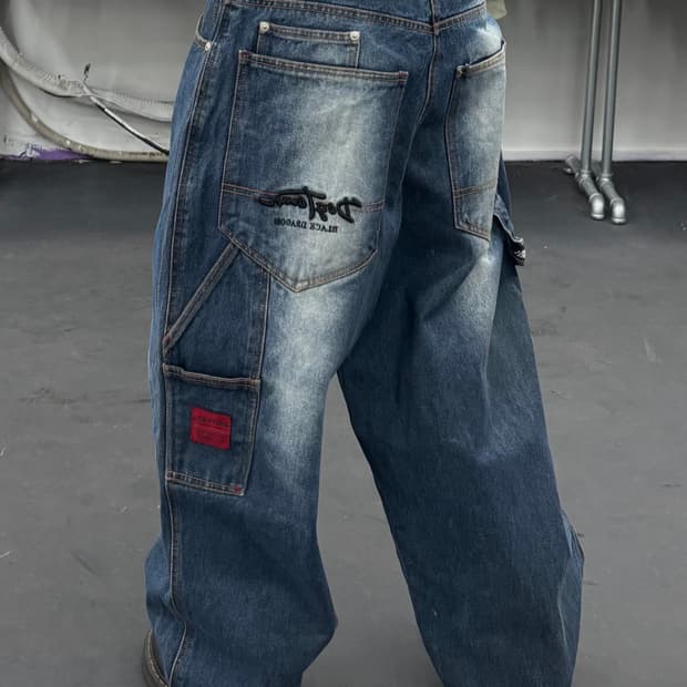 도그타운 블랙드래곤 카펜터 데님팬츠