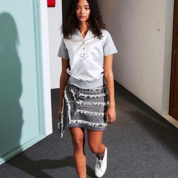 로레일즈 미니 스커트