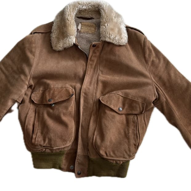 Schott 80년대 A2 양털가죽자켓(40)