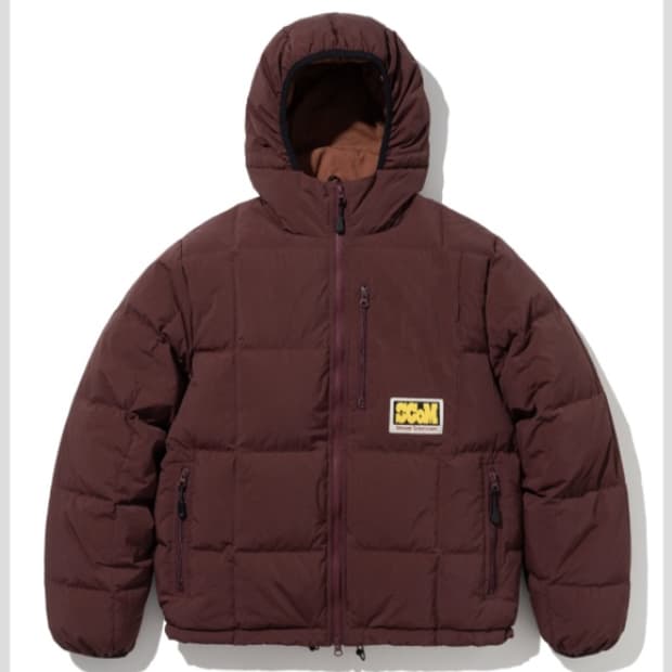 테켓 파파스 패딩 버건디 L사이즈