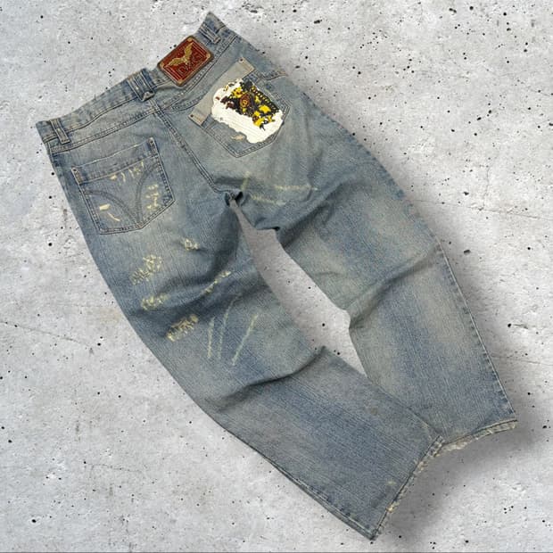 [34] 00s 돌체앤가바나 D&G 디스트로이드 데님 팬츠 D779
