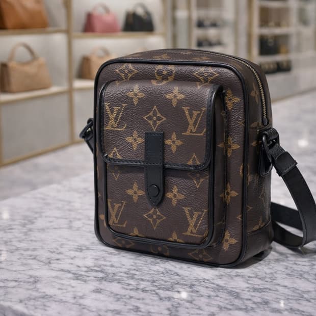 [S급] 루이비통 크리스토퍼 웨어러블 월렛 모노그램 판매합니다!!!