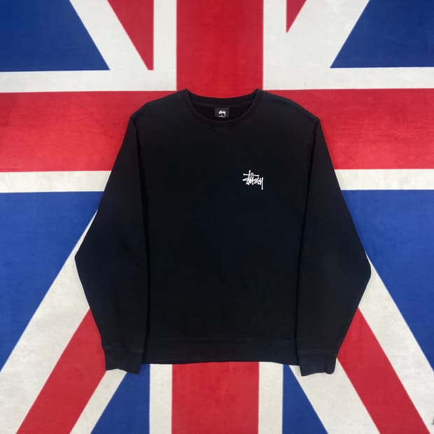 스투시 맨투맨 M 실측 L 