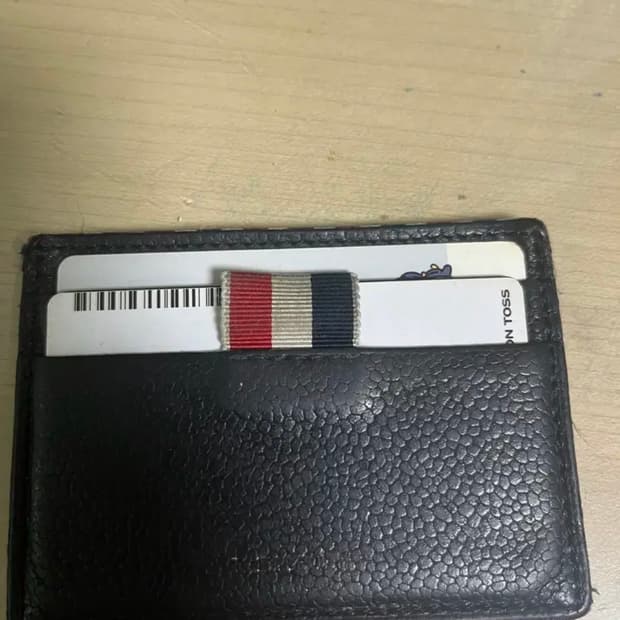 톰브라운 카드지갑