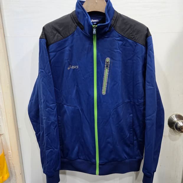 (100,L) asics 아식스 기모 점퍼! 뜨뜻한 점퍼!