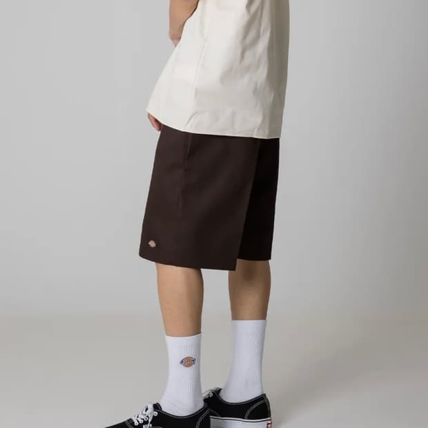 42283 루즈핏 워크쇼츠 Dark Brown