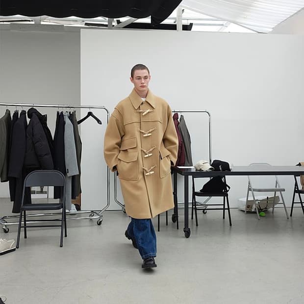 이에이 IEY Gran Duffle 코트 L