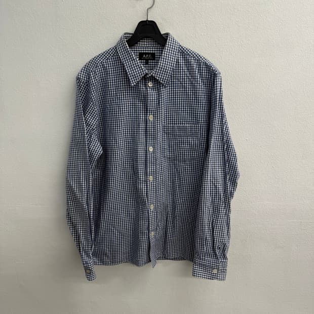 아페쎄 a.p.c Rue madame paris 코튼 셔츠 L