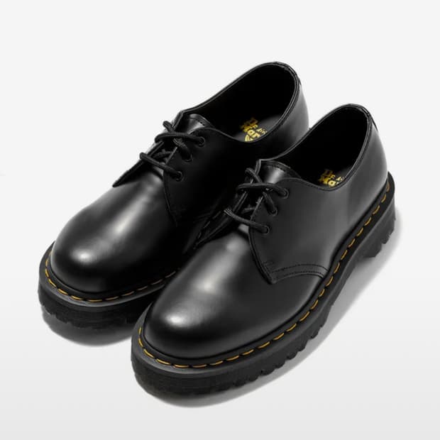 닥터마틴 1461 3홀 벡스 블랙 스무스 240