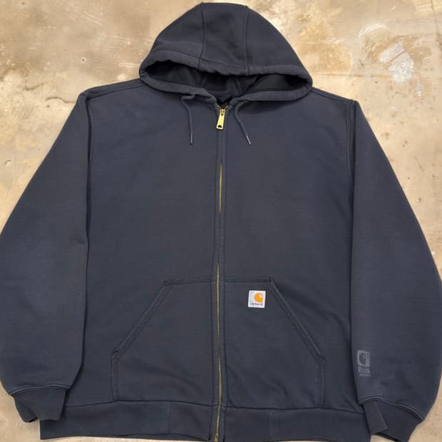 🫶🏻 칼하트 써멀 레인디펜더 챠콜 후드 집업 🫶🏻