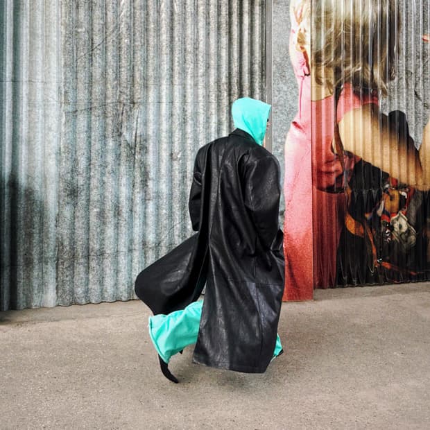 프로젝트지알 project gr 그레일즈  에코 레더 샘플 코트