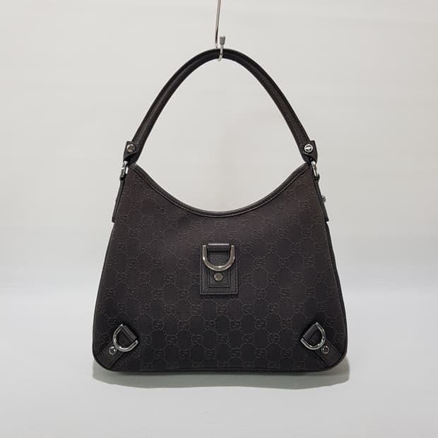 구찌 D링 캔버스 숄더백