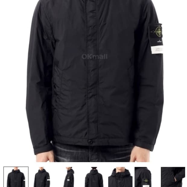 (새상품. 정품QR) [2XL] 스톤아일랜드 크링클랩스 R-NY 후드자켓