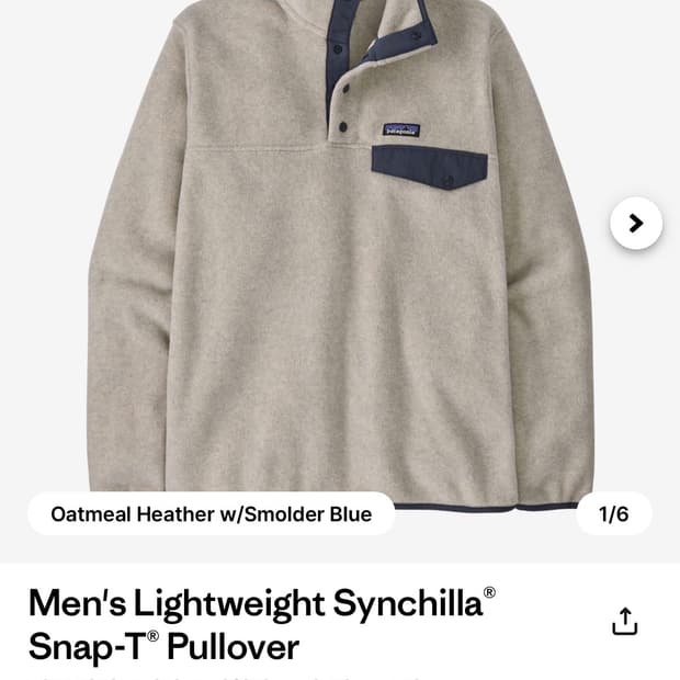 파타고니아 신칠라 m