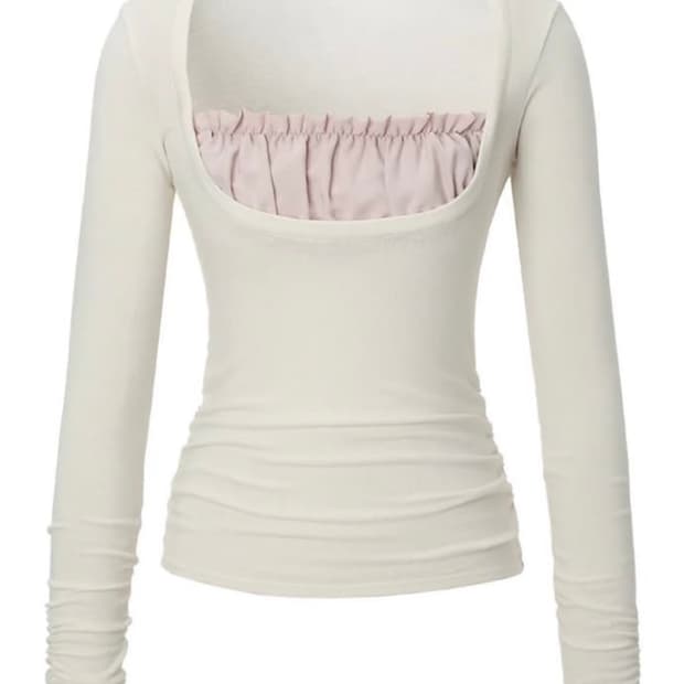 쓰리타임즈 샤론 레이어드 티 짜잔씨