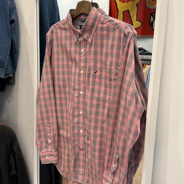 Nautica 노티카 체크 텐셀 셔츠