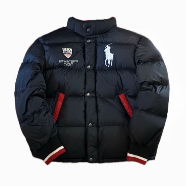 폴로랄프로렌 빅포니 성조기 올림픽 우승기념 패딩