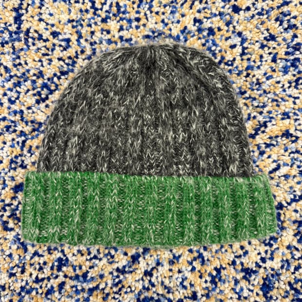 그린 커프 니트비니