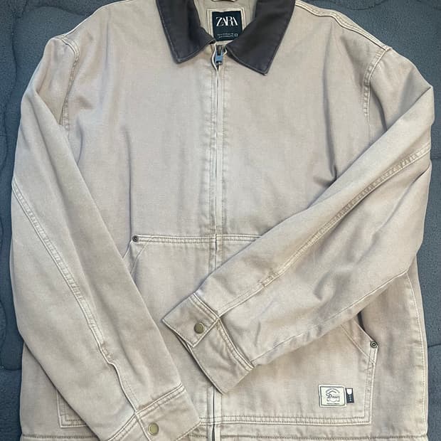 [XL] 자라 콘트라스트 워크자켓 ZARA