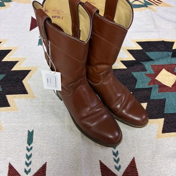 빈티지 Justin Roper Western Boots / 230