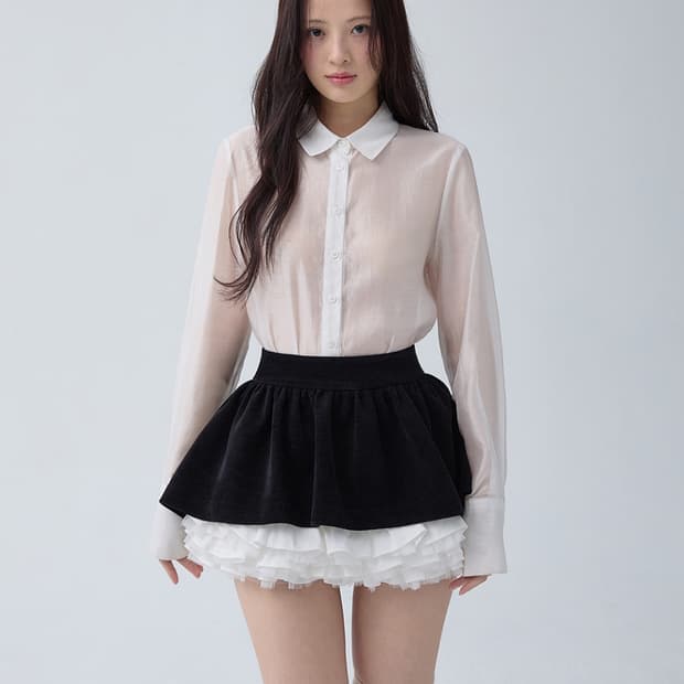 (새상품) 더티스 로맨틱 부케 스커트 m