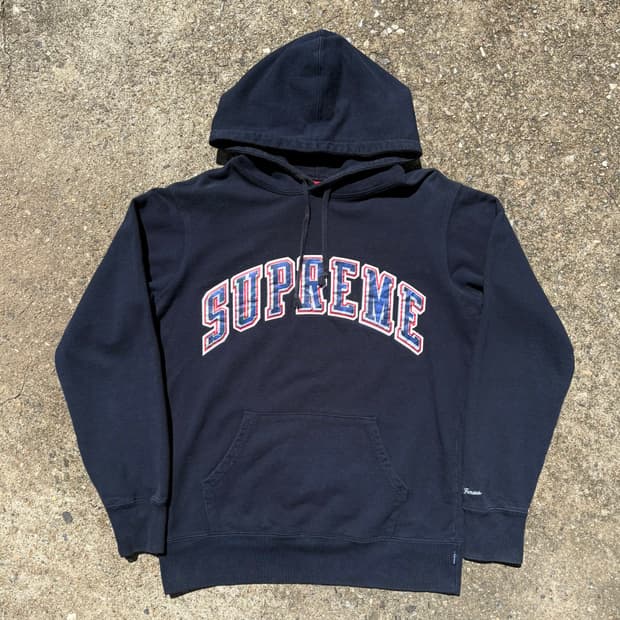 Supreme Chrome Arc Hooded Sweatshir