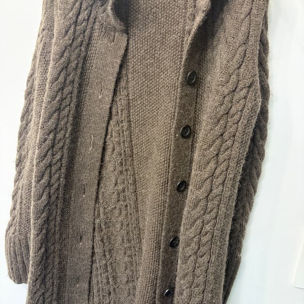 Keith 빈티지 니트 롱가디건 / 원피스 (히피 모리걸)