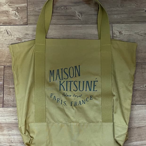 메종키츠네 에코백
