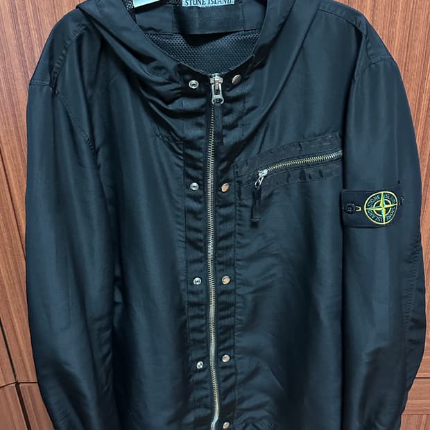 스톤아일랜드 스팔마튜라 나일론 자켓 L