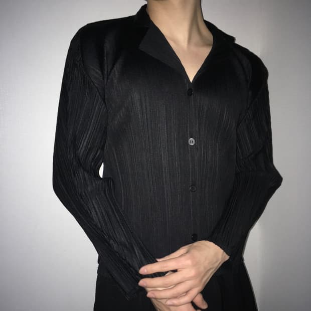 이세이미야케 플리츠 가디건