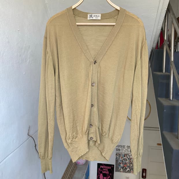 70's 울 100 가디건 made in ITALY