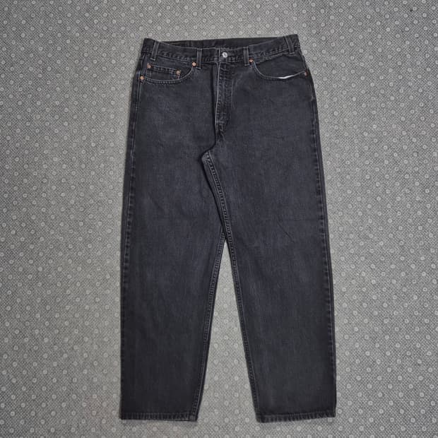 [38]90s US made 리바이스550 블랙- A196
