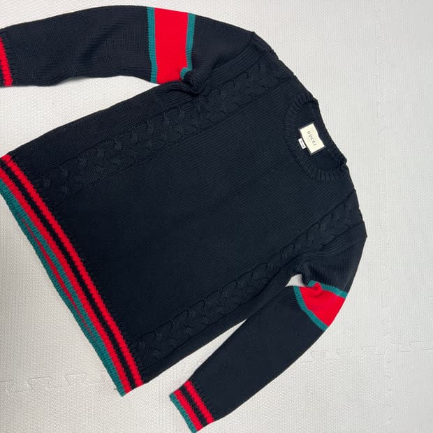 구찌 케이블 니트 XL