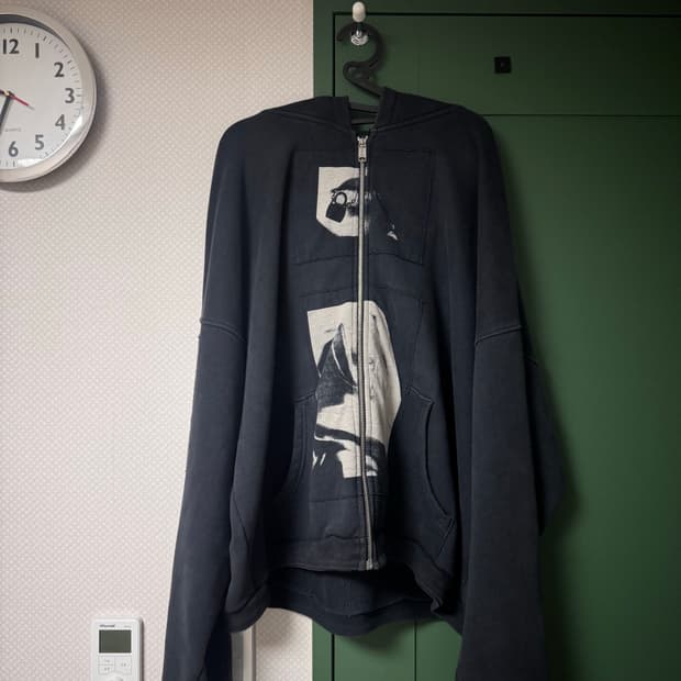 (xxl)erd 마돈나 어셈블리지 후드집업