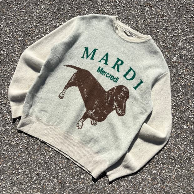 Mardi Mercredi 마르디 메크르디 울 니트
