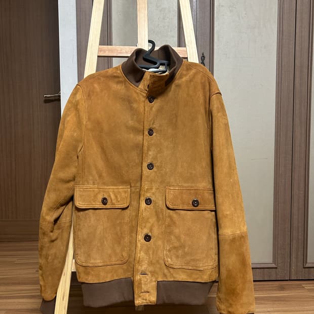 자라 스웨이드자켓