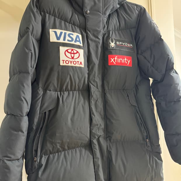 스파이더 롱패딩