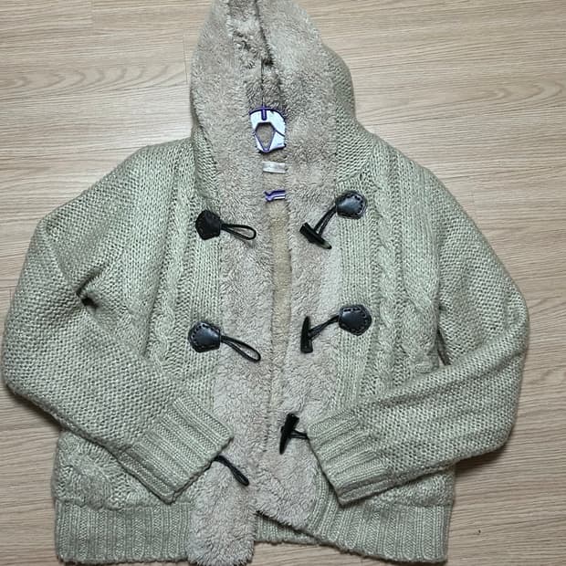 떡볶이이 니트 집업