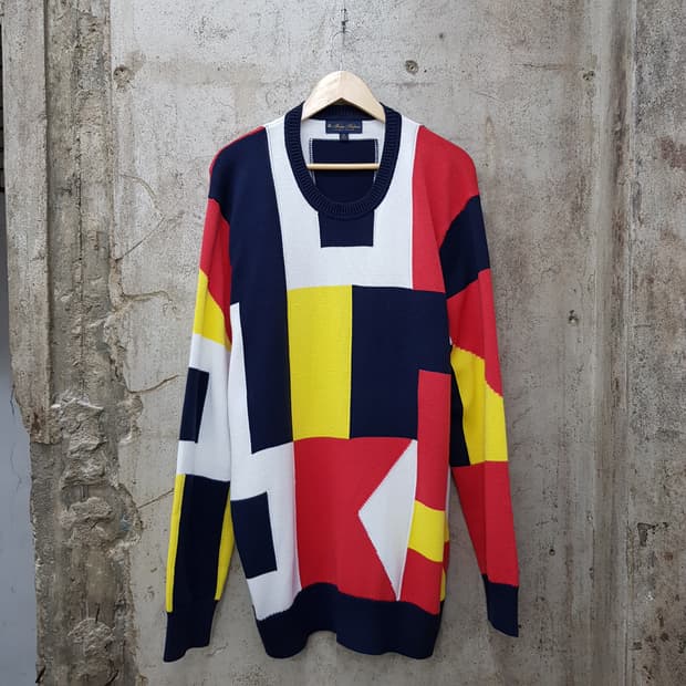 브룩스브라더스 라운드 니트 XL사이즈