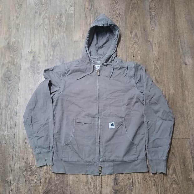 칼하트 x 아담키멜 워크 후드집업 자켓