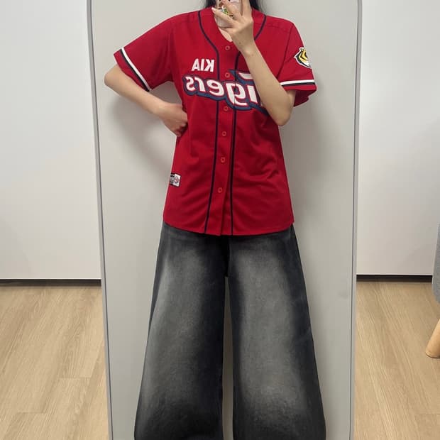 기아타이거즈 네포스 윤석민 마킹 올드 원정 유니폼