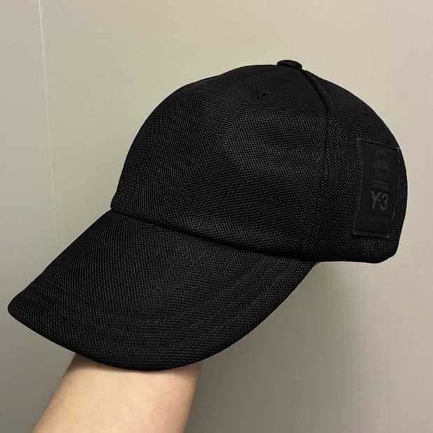 (F)아디다스 요지야마모토 y3 사이드탭 메쉬 볼캡 모자